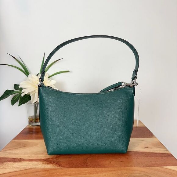 NWT Coach Leather Zip Top Shoulder Bag - Picture 3 of 7